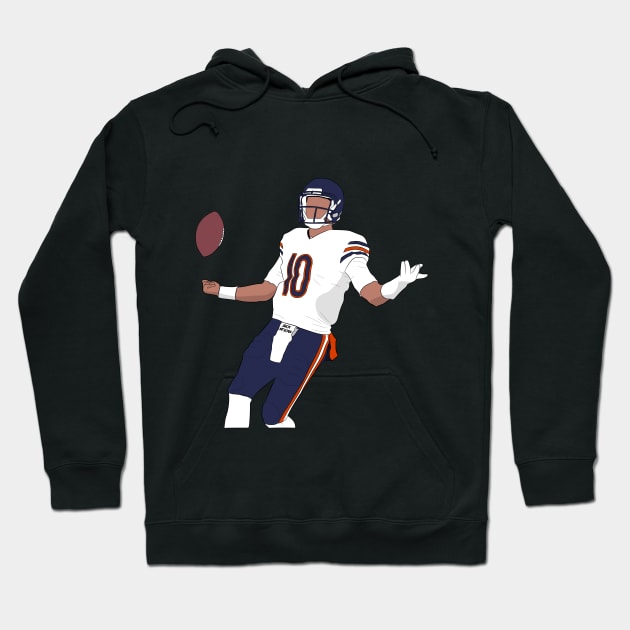 Mitchell Trubisky Hoodie by SickSticksCo